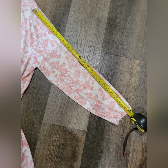 New Directions Pink and White High Low Dress - Picture 9 of 10